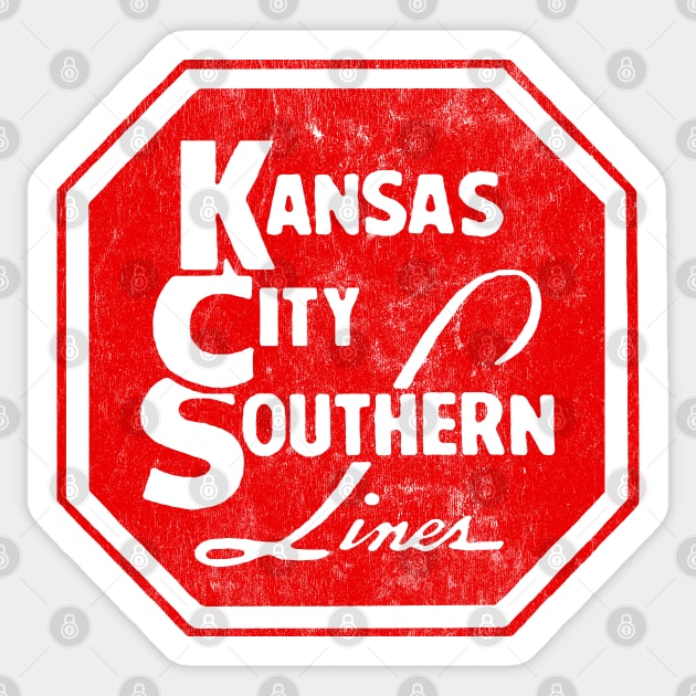 Kansas City Southern Lines Sticker by CultOfRomance